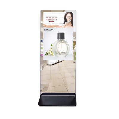 42" floor standing magic mirror touch screen lcd digital signage