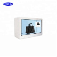 Custom 21.5 inch small transparent lcd screen display with WIFI Android system